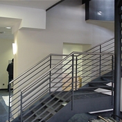 Innentreppe SEB-Bank Steglitz