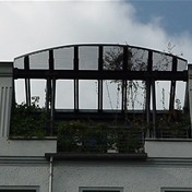 Überdachung – Marienburger Str. - L&S Metallbau