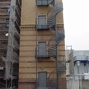 Außentreppe Stahl - L&S Metallbau