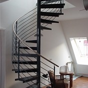 Spindeltreppe Innen - L&S Metallbau